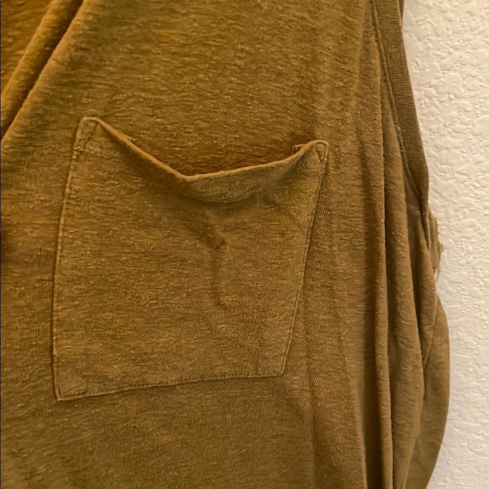 Old Navy Women's Sleeveless Brown/GreenTop - Picture 3 of 3